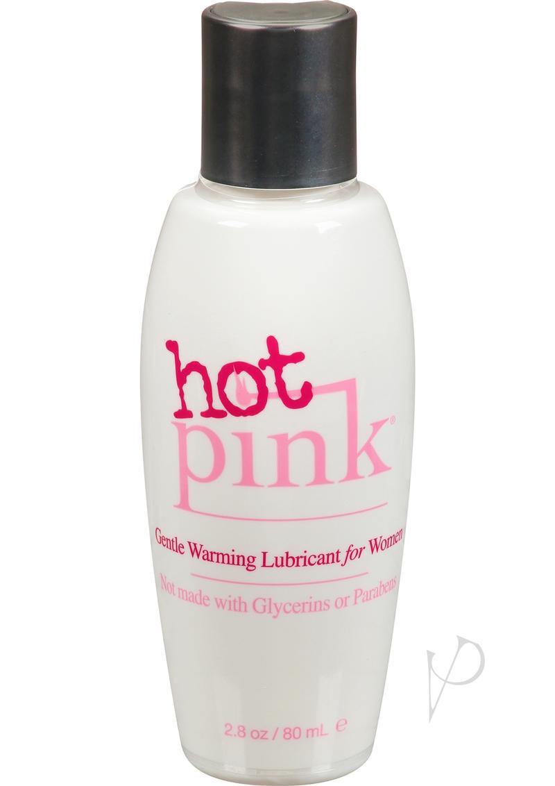 Hot Pink Water Based Warming Lubricant 2.8oz