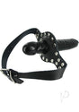 Strict Leather Ride Me Mouth Gag - Black