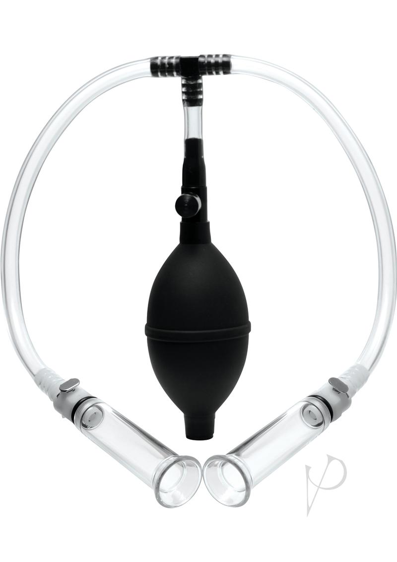 Size Matters Nipple Pumping System with Dual Cylinders