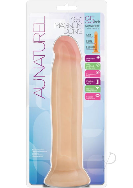 Au Naturel Sensa Feel Magnum Dildo 9.5in - Vanilla