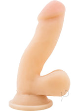 Au Naturel Sensa Feel Dildo with Suction Cup 6.5in - Vanilla