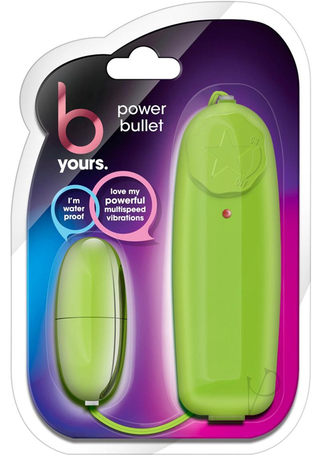 B Yours Power Bullet with Remote Control - Lime