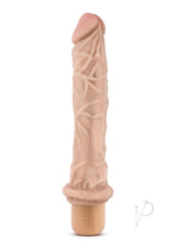 Dr. Skin Silver Collection Cock Vibe 8 Vibrating Dildo 9.75in - Vanilla