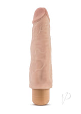Dr. Skin Silver Collection Cock Vibe 14 Vibrating Dildo 8in - Vanilla