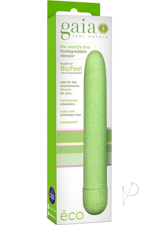 Gaia Eco Vibrator - Green