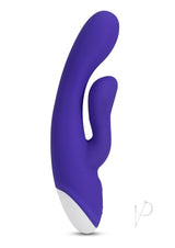Hop Trix Silicone Rabbit Vibrator - Midnight