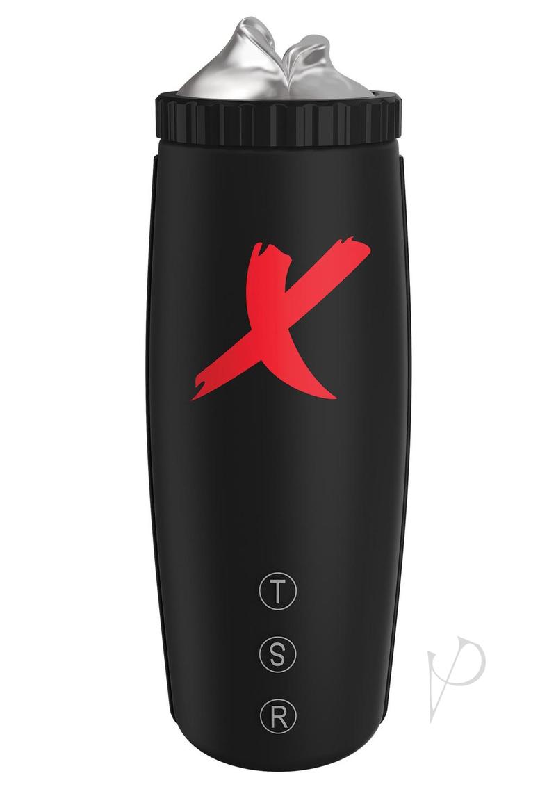 PDX Elite Moto-Bator Masturbator - Mouth - Clear/Black