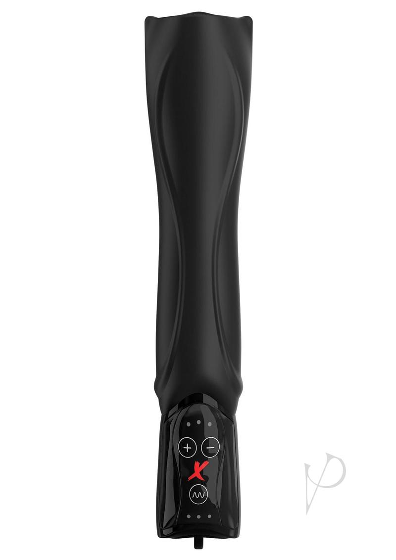 PDX Elite Vibrating Roto-Teazer Masturbator - Black
