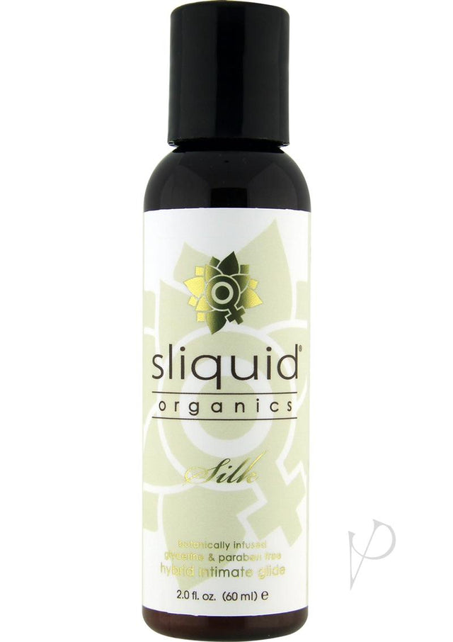 Sliquid Organics Silk Botanically Infused Hybrid Intimate Glide 2oz