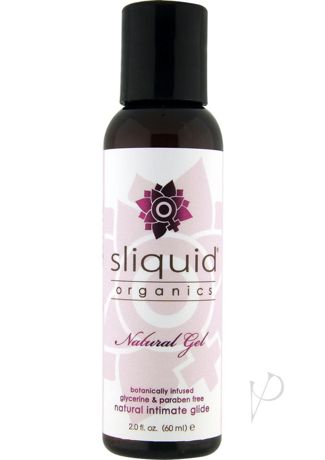 Sliquid Organics Natural Botanically Infused Gel Lubricant 2oz