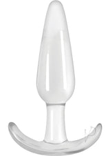 Jelly Rancher Smooth T PlugButt Plug - Clear