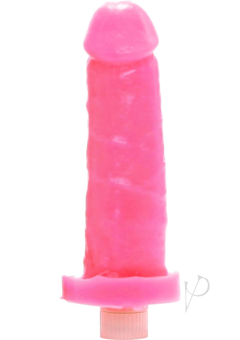 Clone-A-Willy Silicone Dildo Molding Kit with Vibrator - Glow In The Dark - Pink
