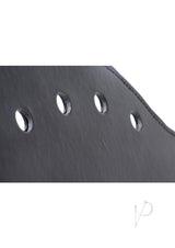 Strict Deluxe Rounded Paddle with Holes - Black