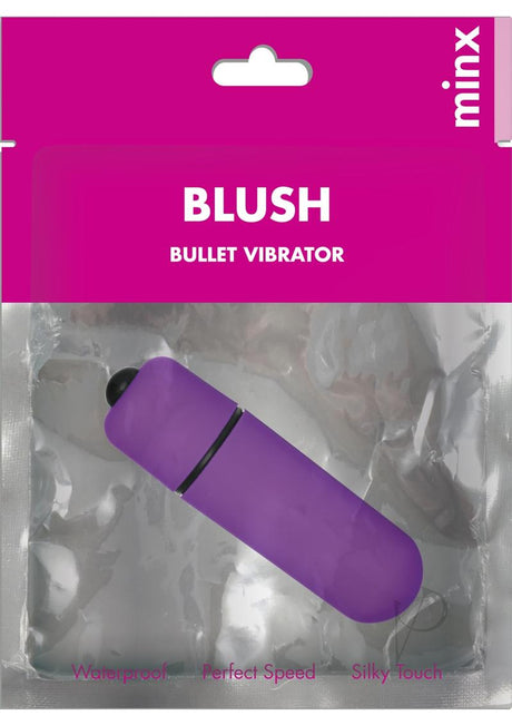 Minx Blush Bullet Vibrator- Purple