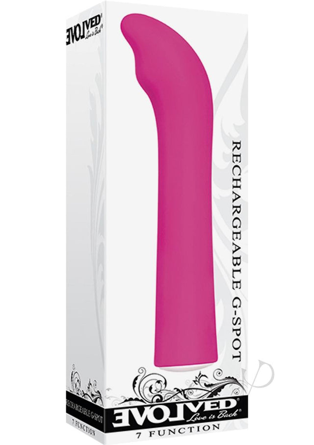 Rechargeable G-Spot Vibrator - Pink