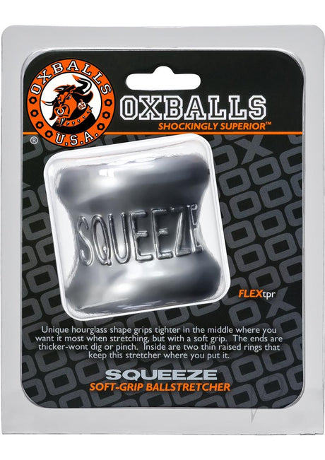 Oxballs Squeeze Soft Grip Ball Stretcher - Silver