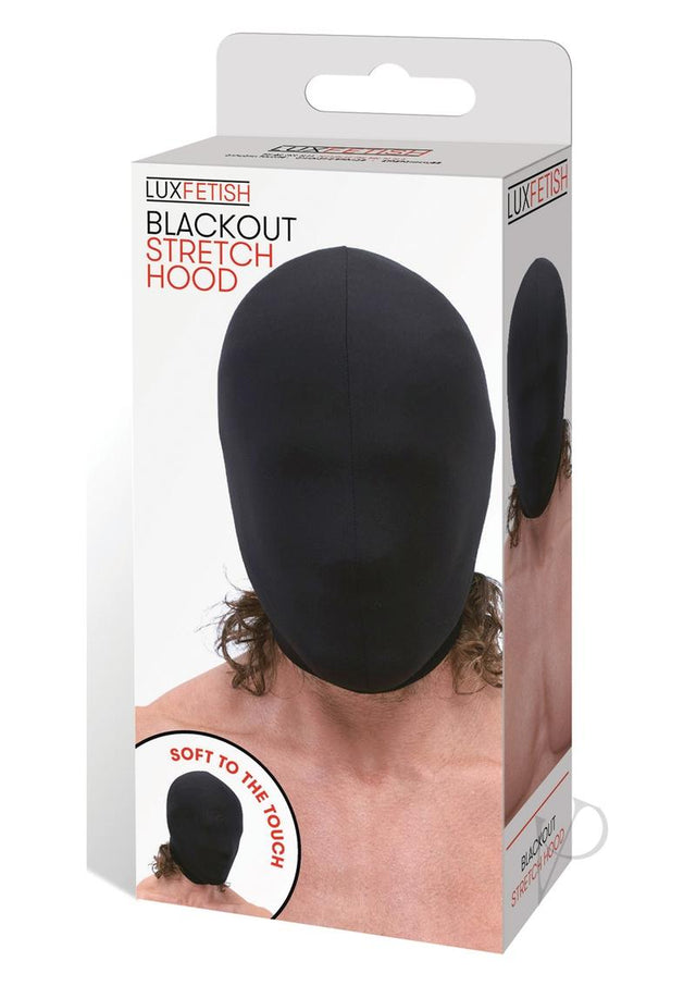 Lux Fetish Stretch Hood Black One Size Fits All