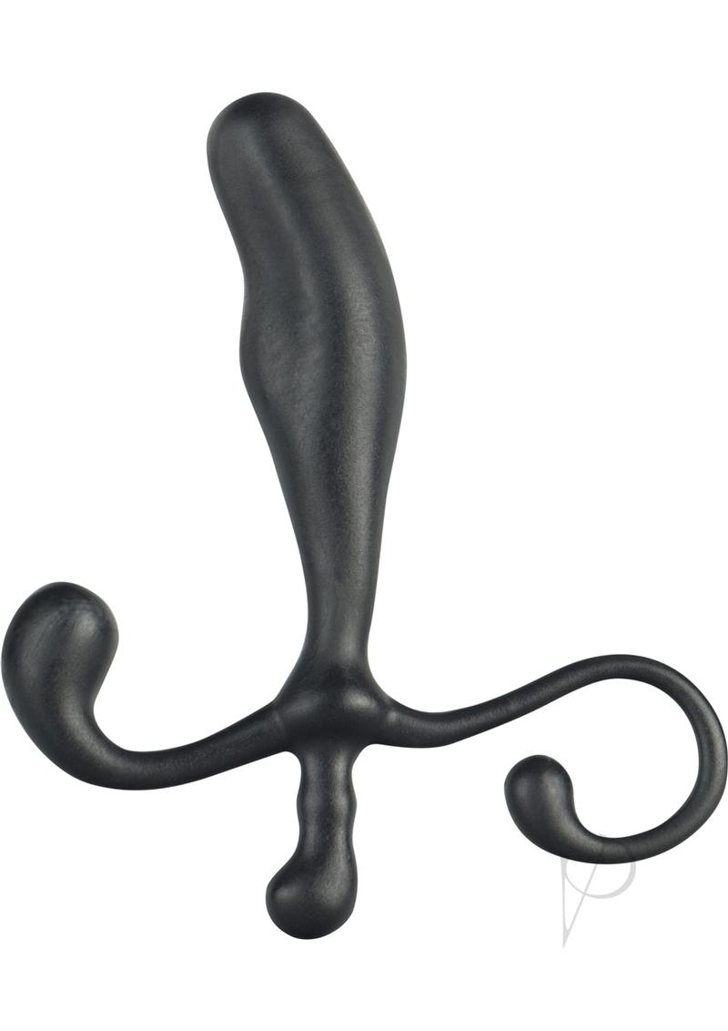 Blue Line Prostate Gear Male P-Spot Massager - Black