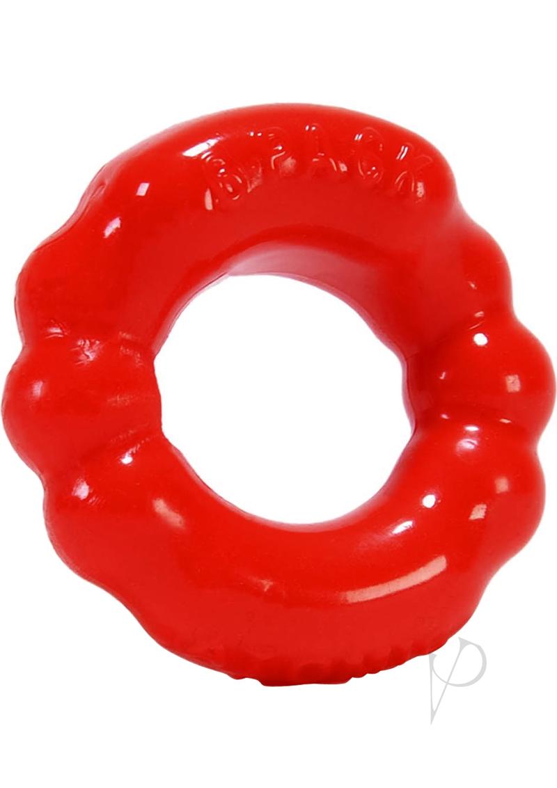 Oxballs Atomic Jock `The 6 Pack` Sport Cock Ring - Red