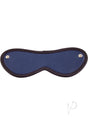 Rouge Leather Blindford Eye Mask - Blue