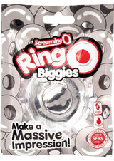 RingO Biggies Cock Ring Waterproof - Clear