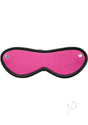 Rouge Leather Blindford Eye Mask - Pink