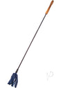 Rouge Wood Handle Riding Crop - Blue