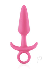 Firefly Prince Silicone Butt Plug Glow In The Dark - Pink