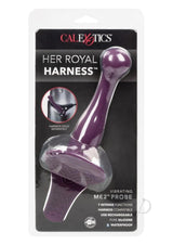 Her Royal Harness ME2 Rechargeable Silicone G-Spot Massager Probe - Purple