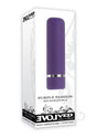 Purple Passion Rechargeable Silky Smooth Bullet - Purple