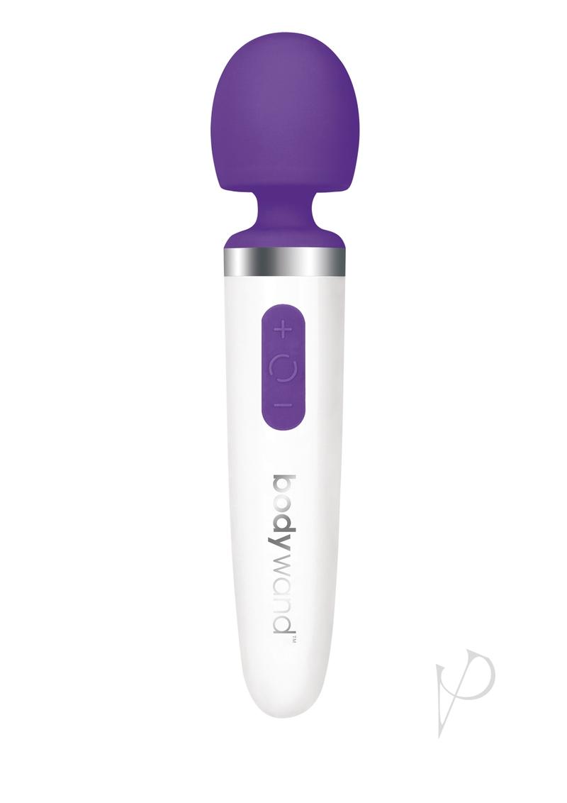 Bodywand Aqua Rechargeable Silicone Wand Massager - Purple