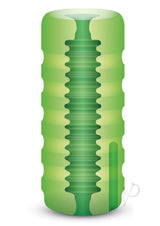 ZOLO Original Stroker Squeezable Vibrating Masturbator with Bullet - Green