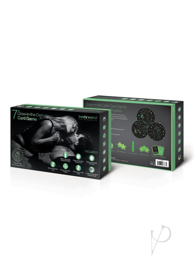 Bodywand Card Game Glow In The Dark (7 piece set) - Green