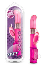 Sexy Things Dancing Dolphin Rabbit Vibrator - Fuchsia