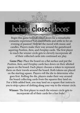 Behind Closed Doors A Board Game For Lovers