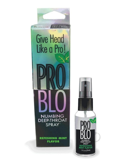 ProBlo Numbing Deep-Throat Spray 1oz - Refreshing Mint