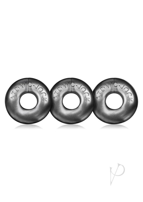 Oxballs Ringer Cock Rings (3 Pack) - Silver