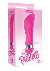 The 9's - Pinkies, Buddy Silicone Mini Vibrator 4.5in - Pink