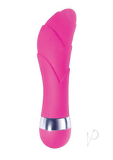 The 9`s - Pinkies, Buddy Silicone Mini Vibrator 4.5in - Pink