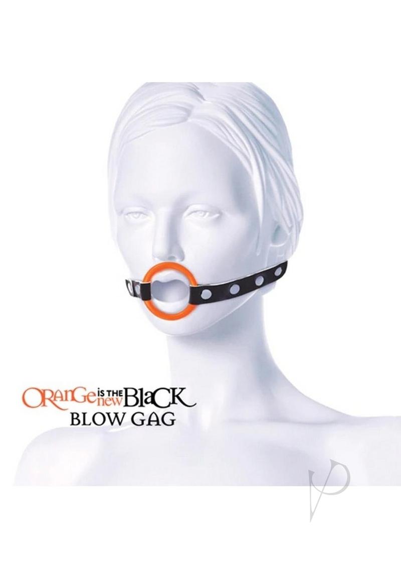 Orange Is The New Black Blow Gag Open Mouth Leather Gag