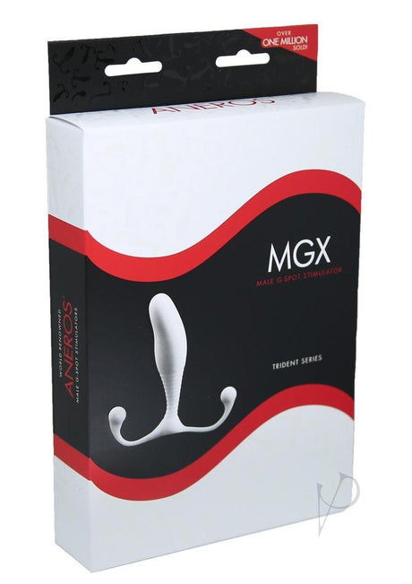 Aneros MGX Male G Spot Stimulator Trident Series White