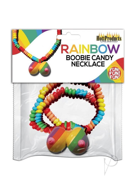 Rainbow Boobie Candy Necklace