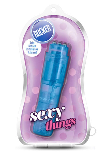 Sexy Things Rocker Mini Massager- Blue