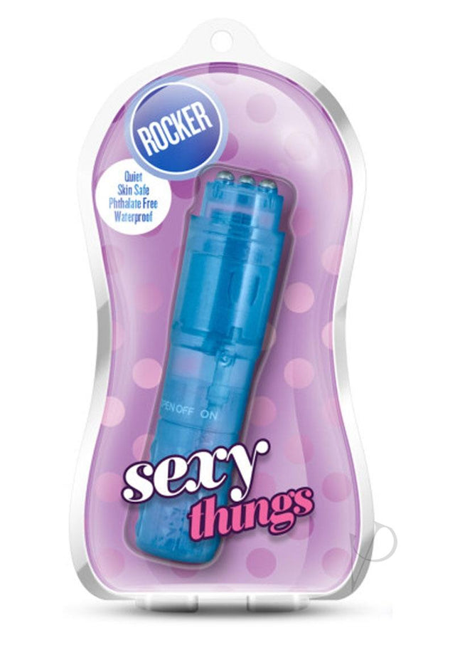Sexy Things Rocker Mini Massager- Blue
