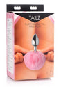 Tailz Fluffy Bunny Tail Anal Plug - Pink