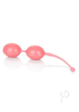 Weighted Kegel Balls Silicone with Retrieval Cord - Pink