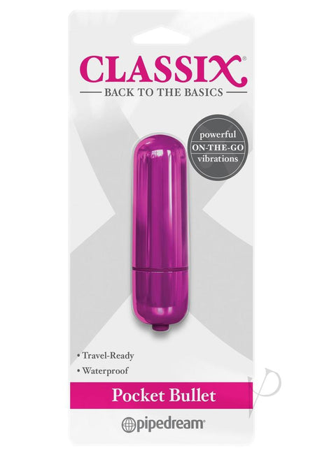 Classix Vibrating Pocket Bullet - Pink