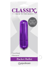 Classix Vibrating Pocket Bullet - Purple