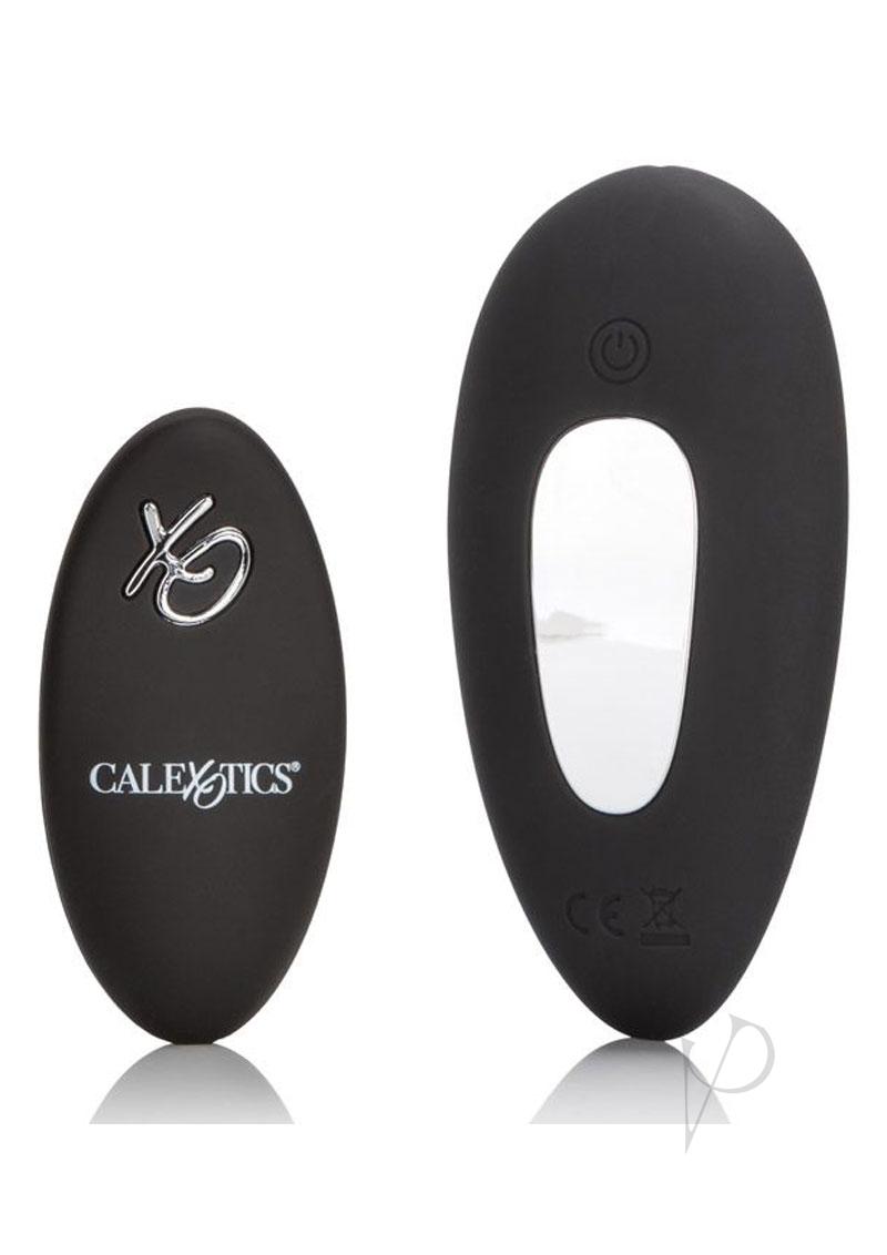 Silicone Panty Pleaser Rechargeable Panty Vibe with Remote Control - Black
