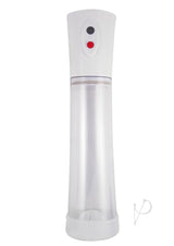 Commander Electric Rechargeable Penis Pump - Clear